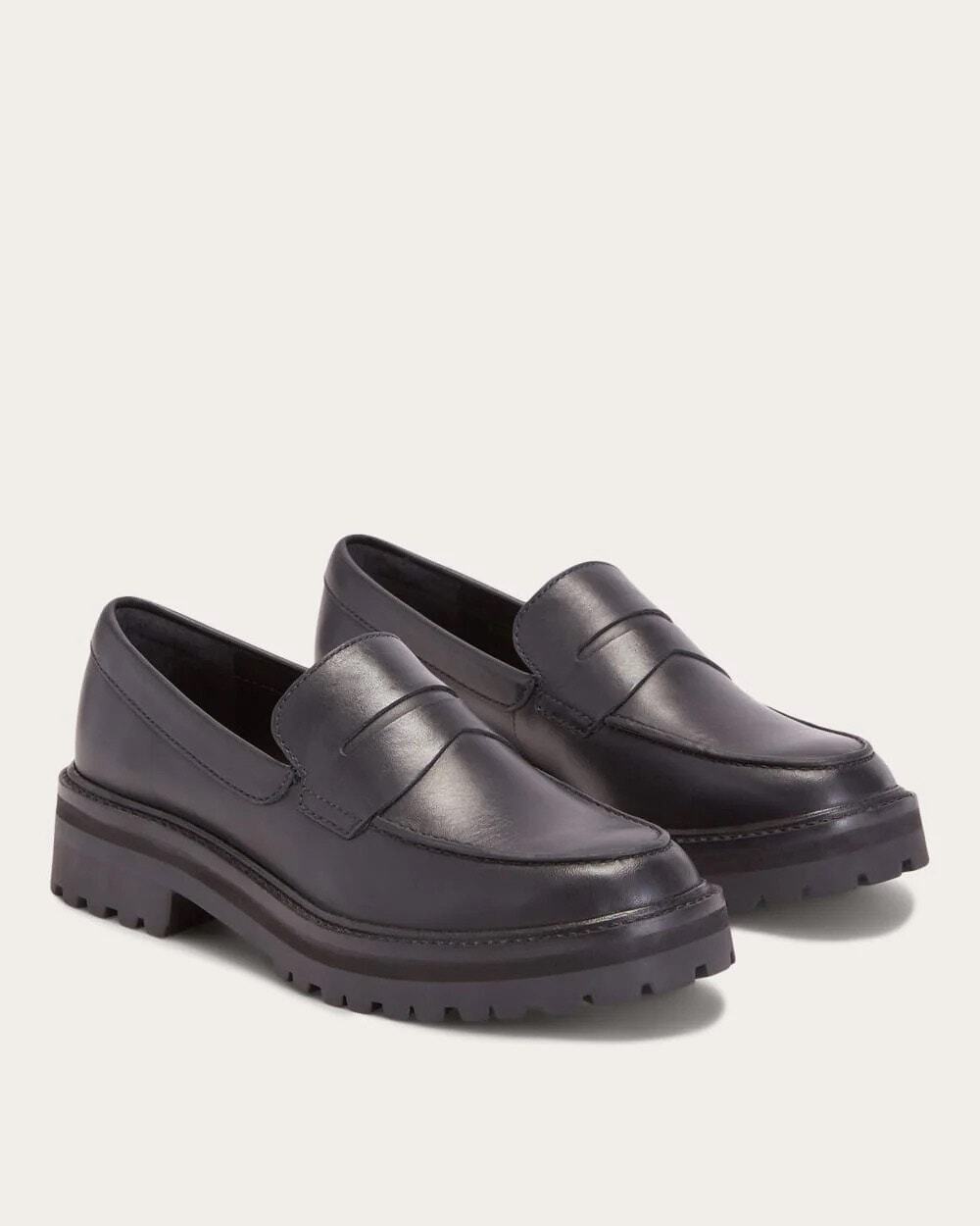 Everlane The Lug Loafer in Black Size 8